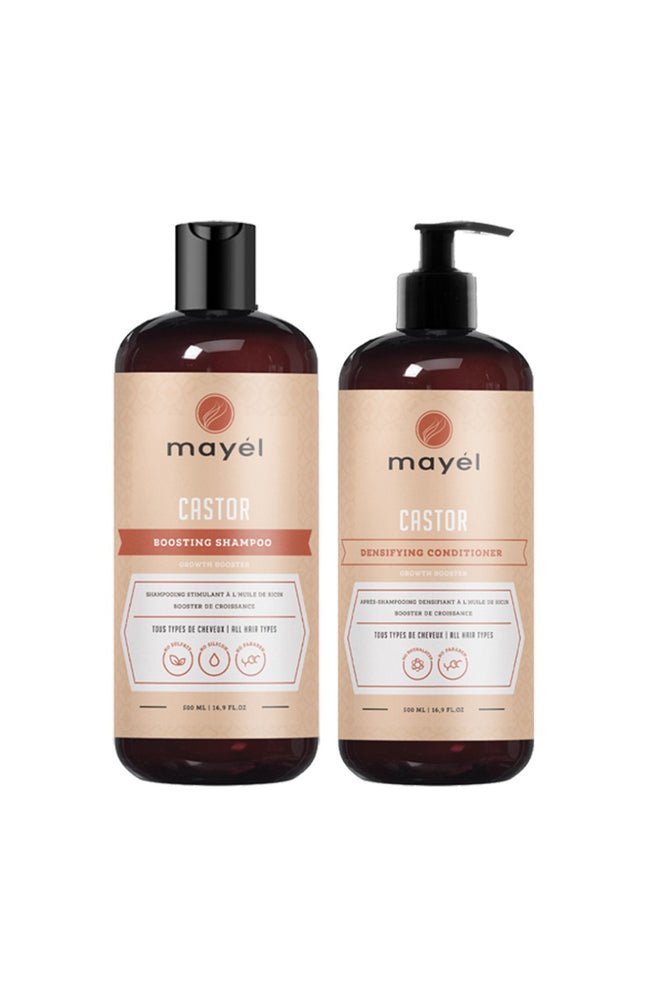 Shampoing & après-shampoing - Huile de ricin - 2 x 500 ml