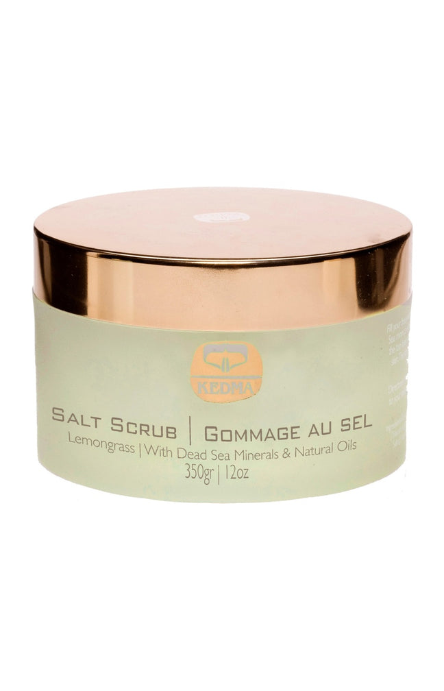 Gommage au sel de la mer Morte - Citronnelle - Corps - 350 g