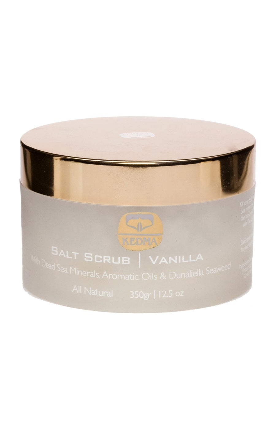 Gommage au sel de la mer Morte - Vanille - Corps - 350 g