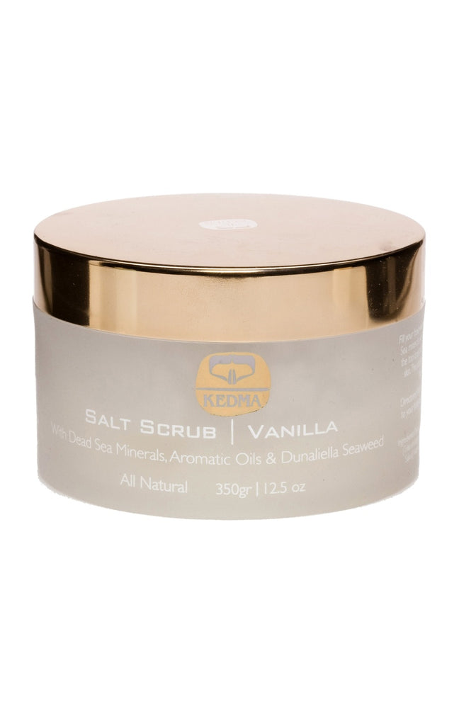 Gommage au sel de la mer Morte - Vanille - Corps - 350 g