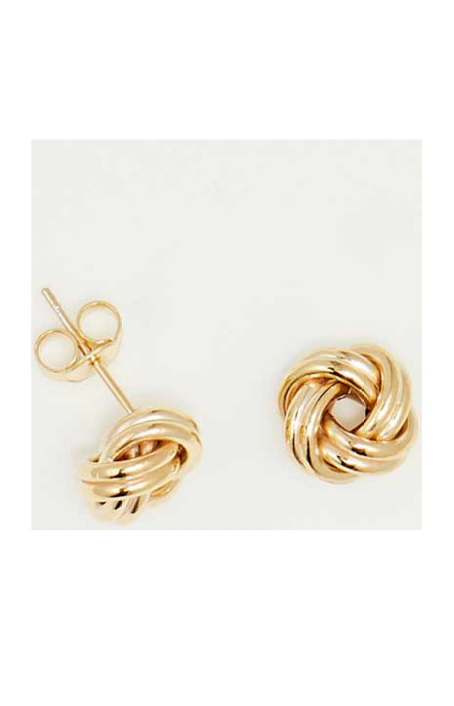 Boucles d'oreilles Noeud - Or jaune  375/1000