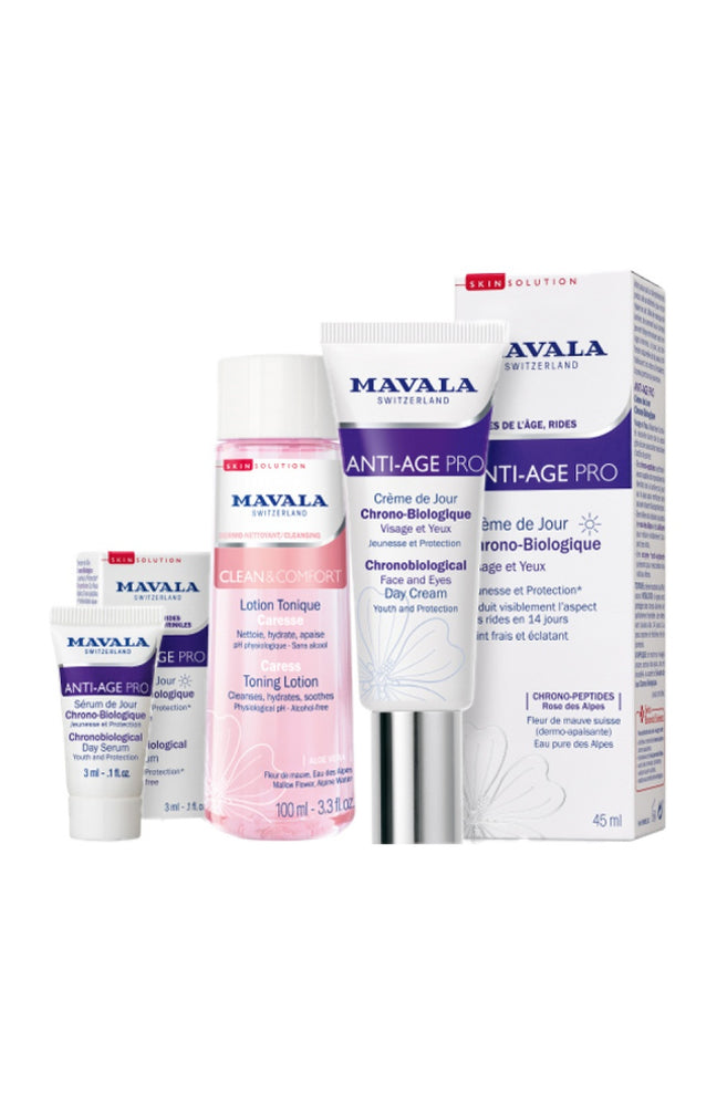 Coffret routine - Anti-âge pro - Peaux matures - 3 produits