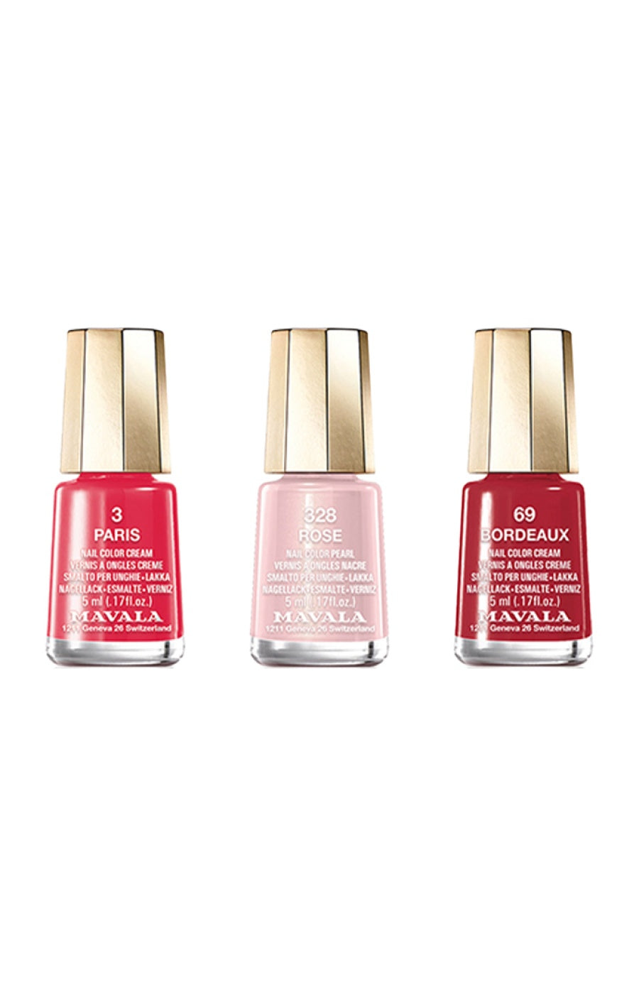 Coffret de vernis à ongles - 3 produits