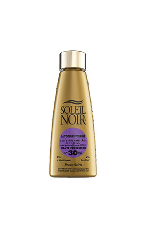 Lait Solaire vitaminé SPF 30 - Anti-âge - Corps - Peaux claires - 150 ml