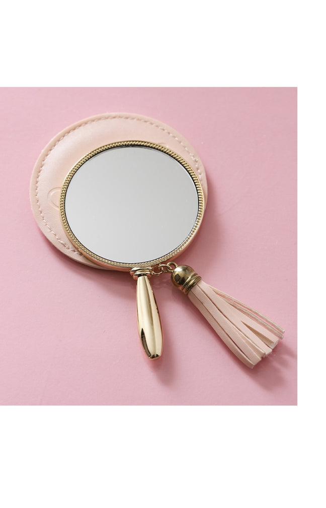 Miroir de poche - Rose