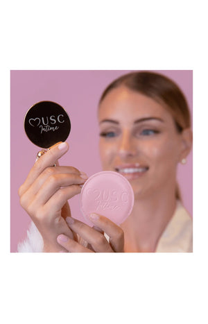 Miroir de poche - Rose