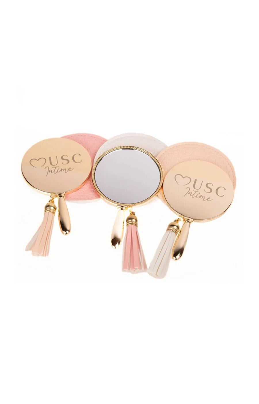 Miroir de poche - Rose