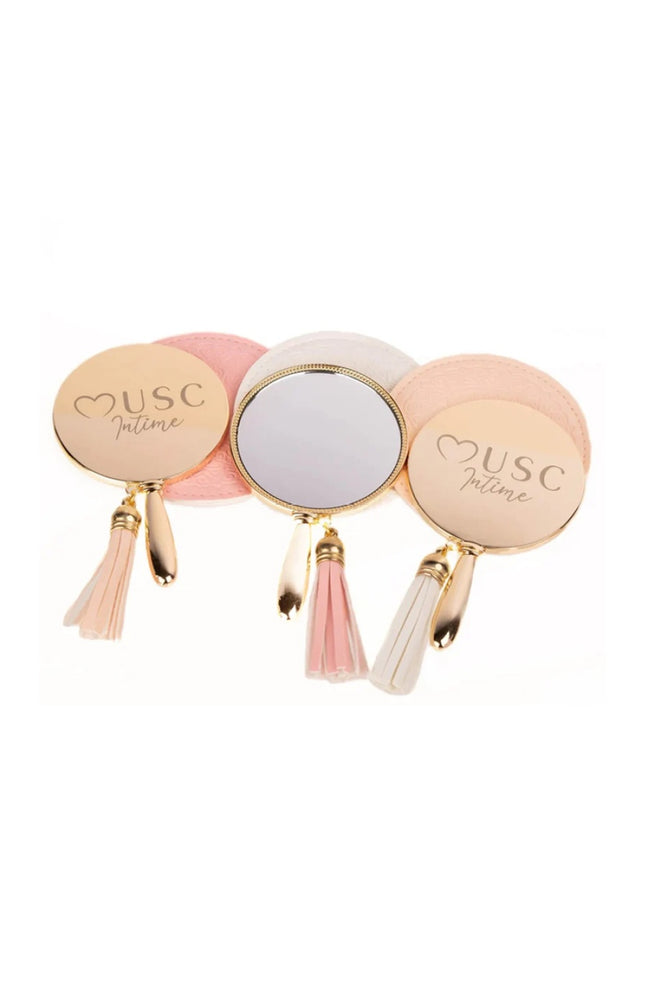 Miroir de poche - Rose