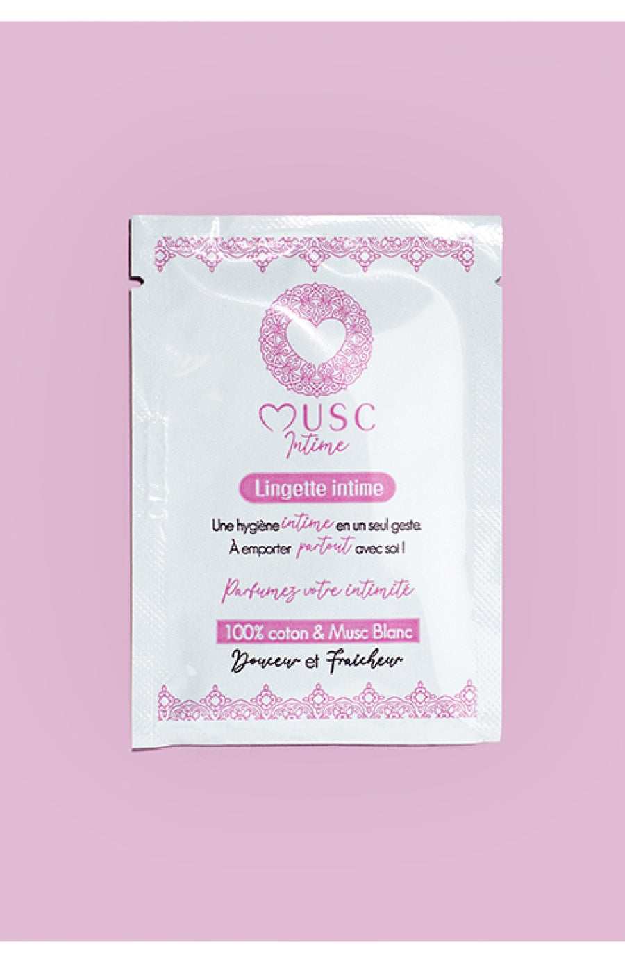 Lingettes naturelles - Musc blanc - 30 unités