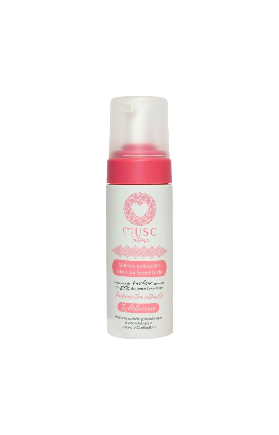 Mousse nettoyante intime - La Délicieuse - Litchi - 150 ml