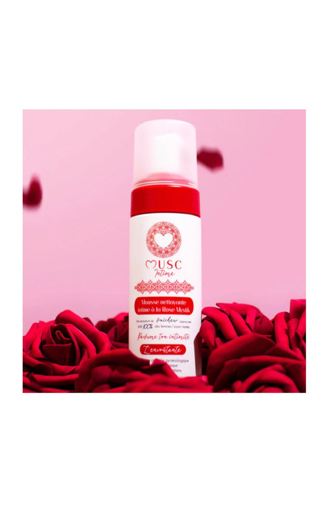 Mousse nettoyante intime - L'Envoûtante - Rose - 150 ml