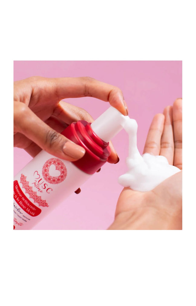 Mousse nettoyante intime - L'Envoûtante - Rose - 150 ml
