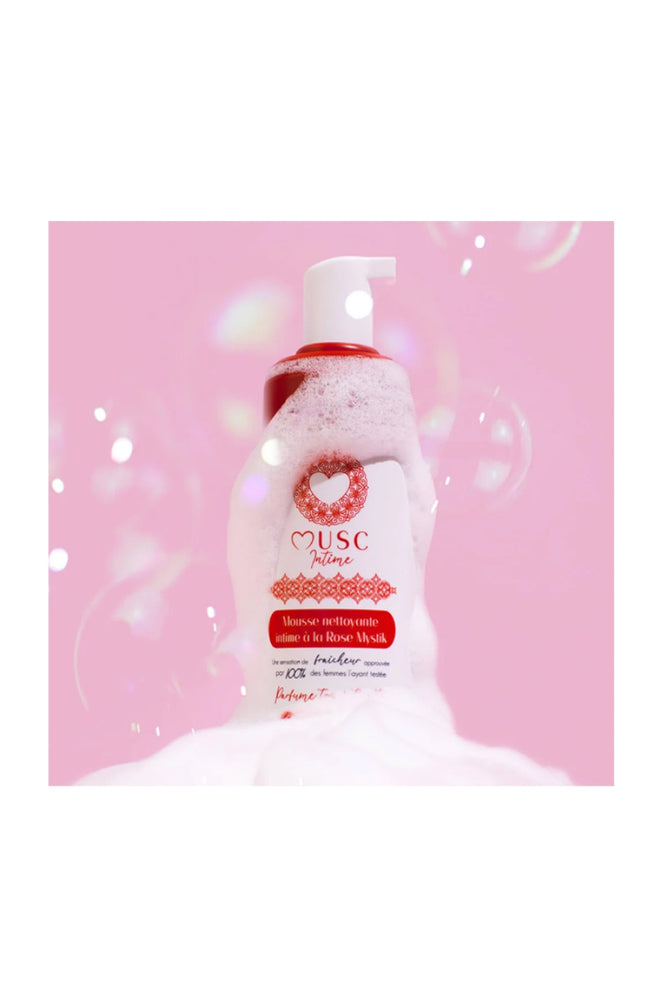Mousse nettoyante intime - L'Envoûtante - Rose - 150 ml