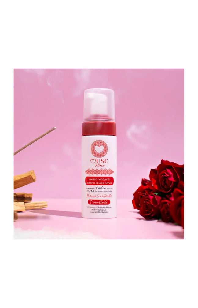 Mousse nettoyante intime - L'Envoûtante - Rose - 150 ml