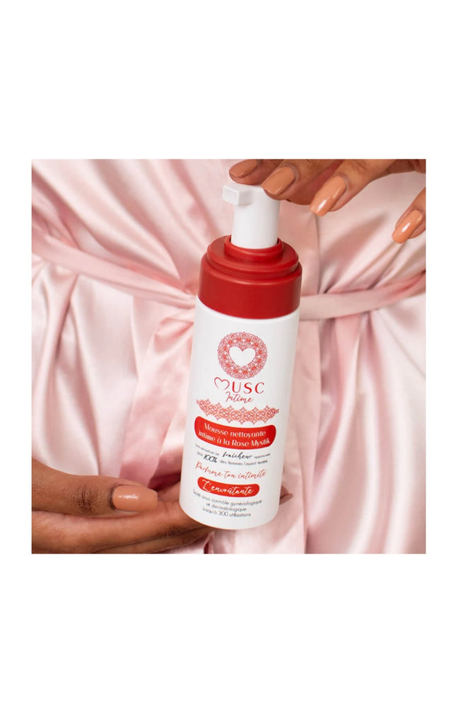 Mousse nettoyante intime - L'Envoûtante - Rose - 150 ml