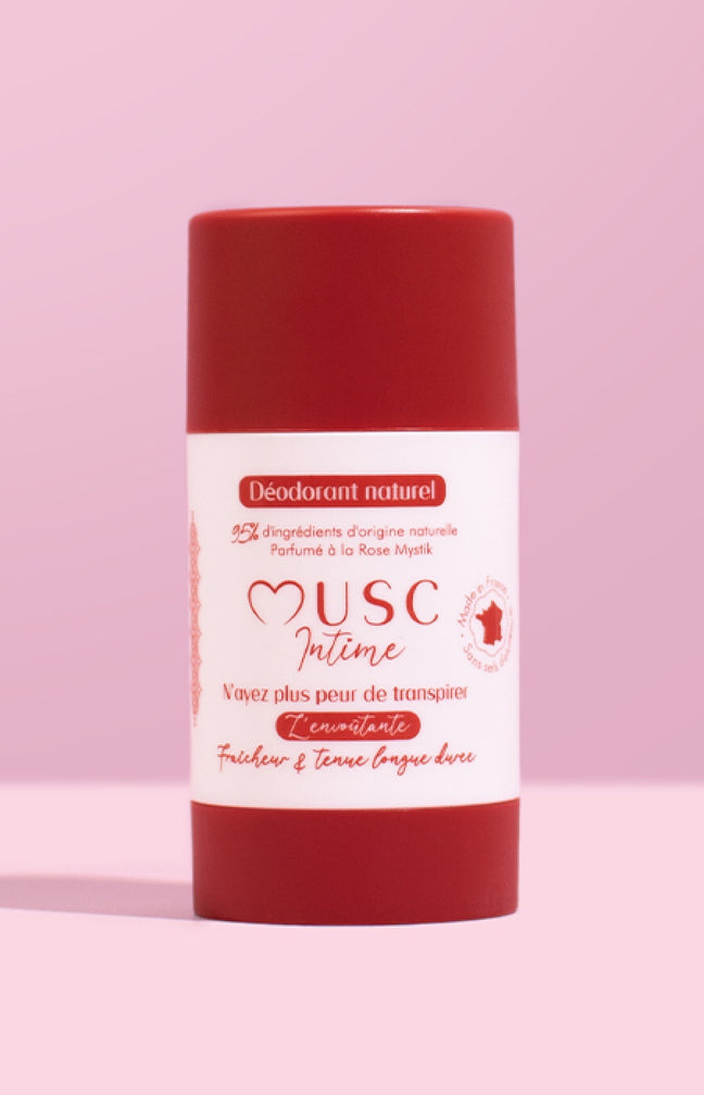 Déodorant naturel - L'Envoûtante - Rose - 50 g