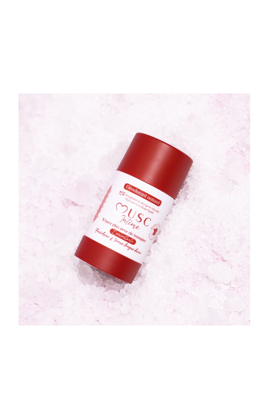 Déodorant naturel - L'Envoûtante - Rose - 50 g