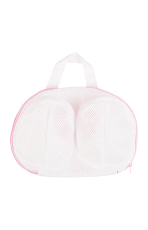 Sac de lavage pour sous-vêtements - Rose & blanc