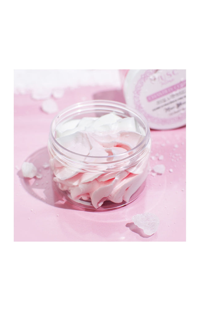 Crème corporelle bio - Chantilly bicolore - Musc blanc - 100 g