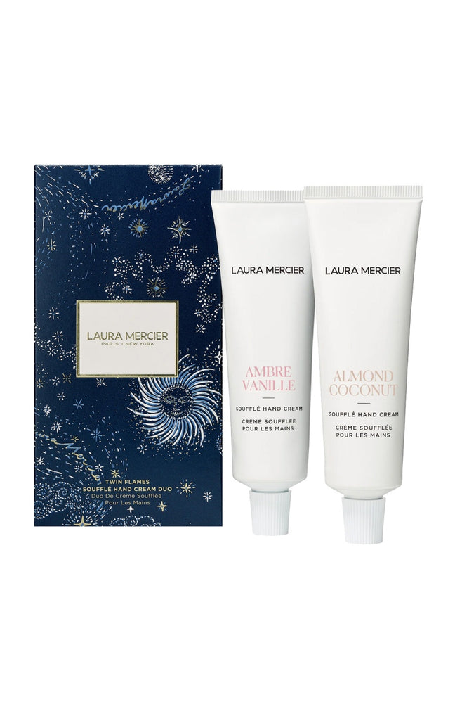 Coffret crèmes mains - Ambre vanille & amande coco - Twin Flames - 2 x 50 ml