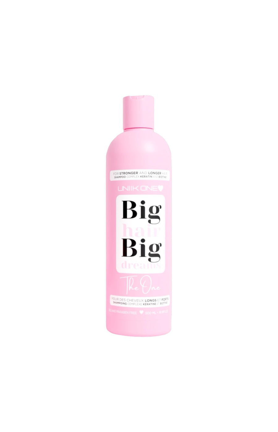 Shampoing hydratant - Kératine & biotine - Cheveux normaux à gras - 500 ml