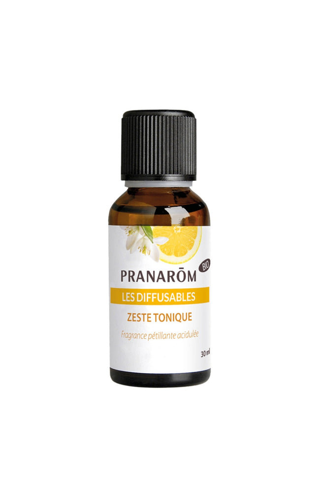 Diffusable bio - Zeste tonique - Citron & bergamote - 30 ml