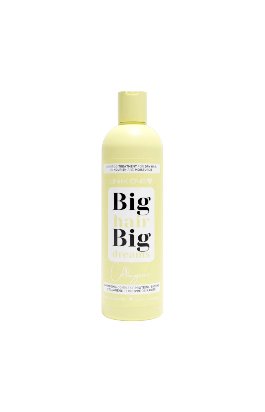 Shampoing hydratant - Collagène - Cheveux secs ou texturisés - 500 ml
