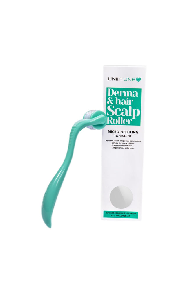 Derma-roller cuir chevelu - Cheveux clairsemés