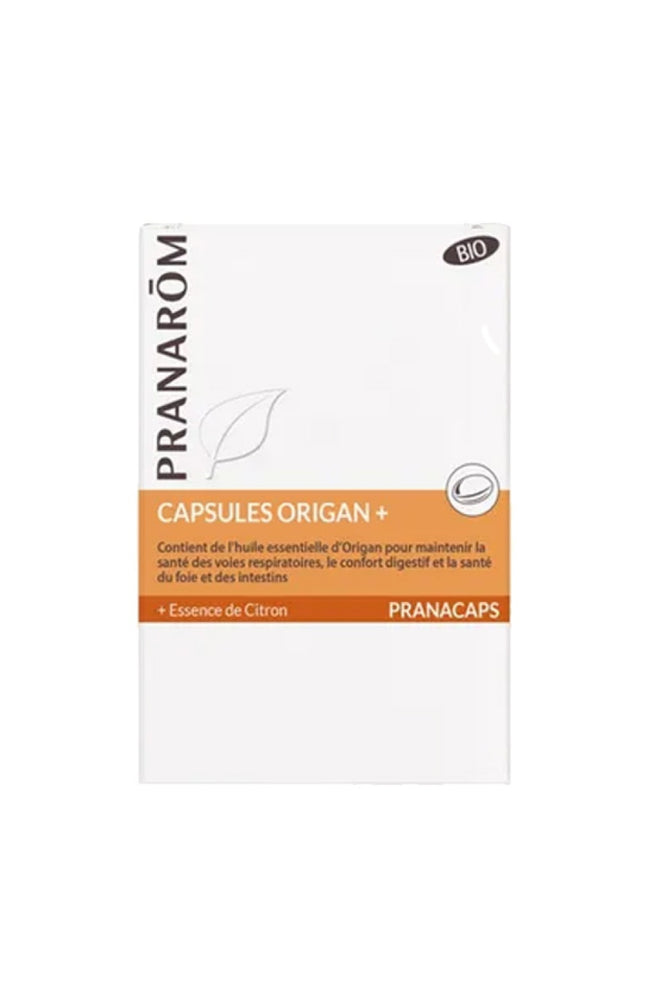 Capsules bio - Origan & citron - 30 capsules