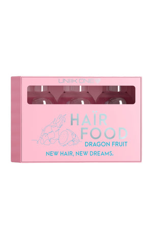 Ampoules vitalité & hydratation - Fruit du dragon & acide hyaluronique - Cheveux abîmés - 3 x 12 ml