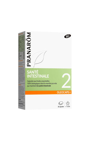 Capsules aux huiles essentielles bio - Santé intestinale - 30 capsules