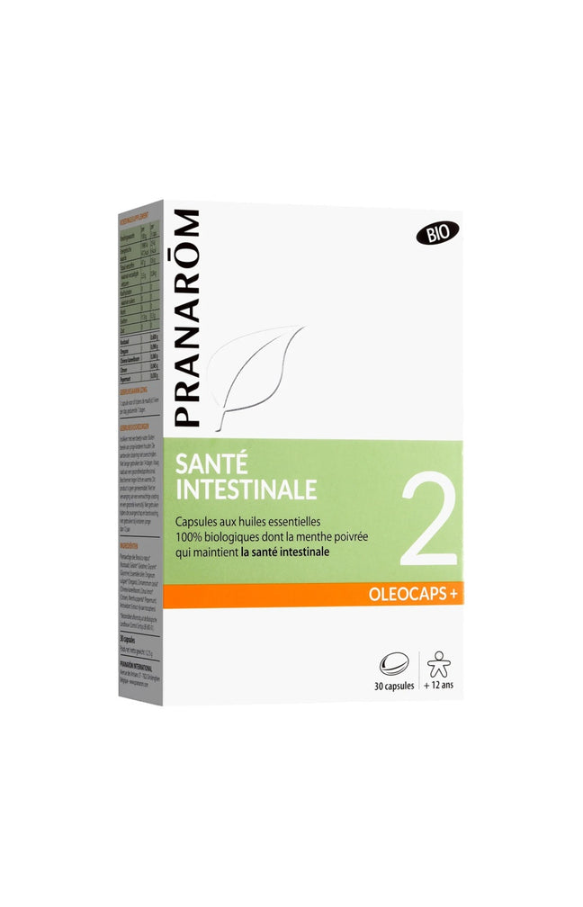 Capsules aux huiles essentielles bio - Santé intestinale - 30 capsules