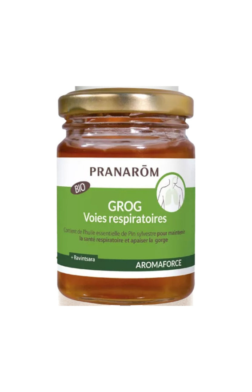 Grog à base de miel d'acacia - Voies respiratoires - 100 ml - Pranarôm ...
