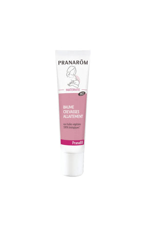 Baume anti-crevasses allaitement bio - Huile d'argan - Maternité - 15 ml