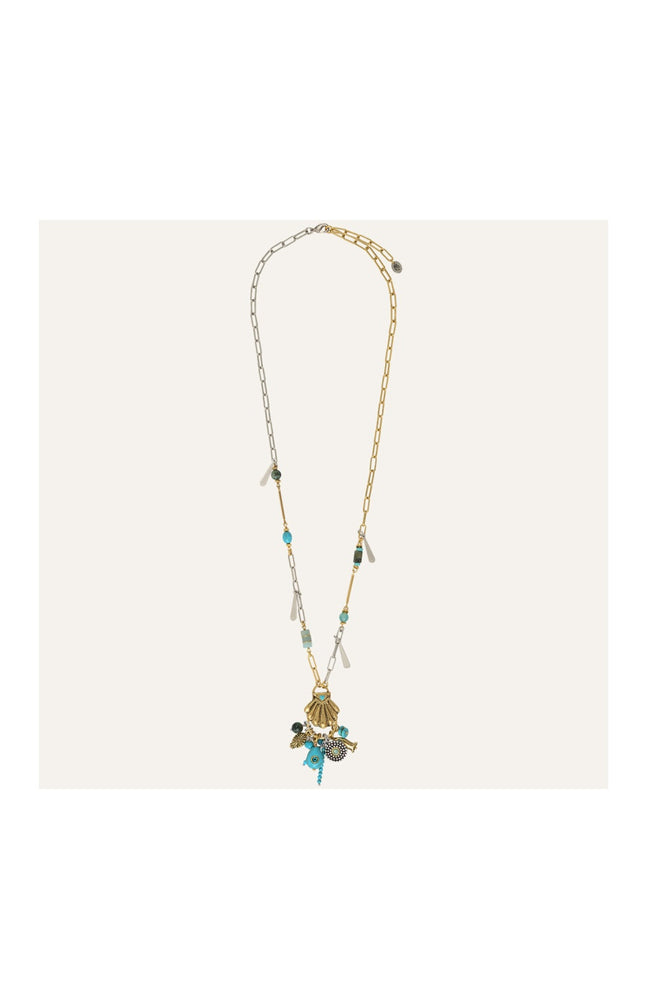 Collier Positano - Alliage & pierres