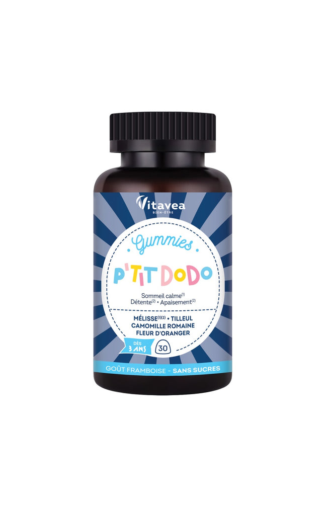 Gummies sommeil - P'tit dodo - Mélisse & tilleul - Enfant - 1 mois