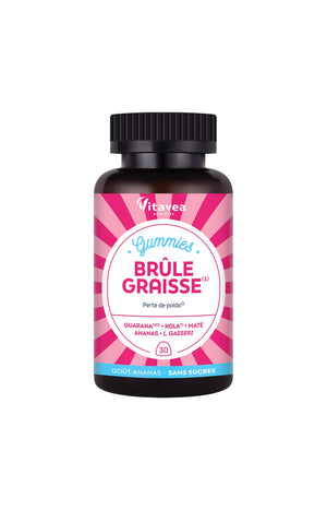 Gummies brûle graisse - Guarana & maté - 3 mois