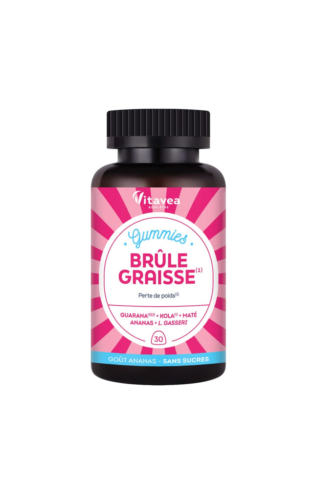 Gummies brûle graisse - Guarana & maté - 1 mois