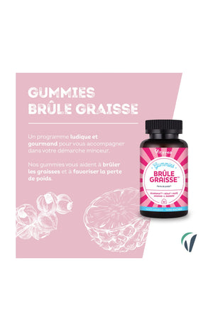 Gummies brûle graisse - Guarana & maté - 1 mois