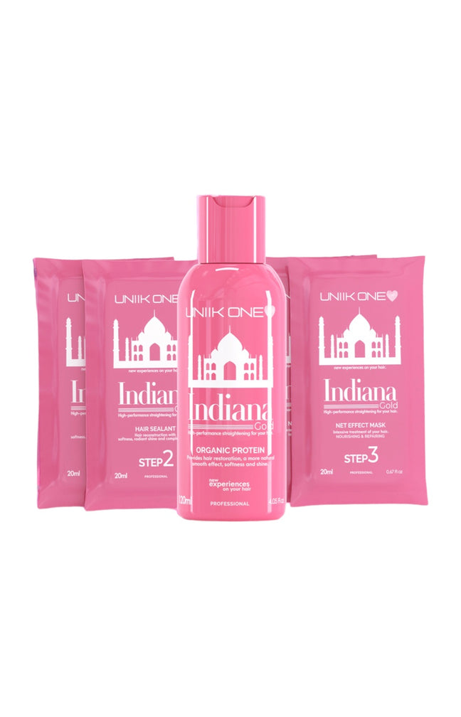 Mini kit de lissage - Indiana Gloss - 3 soins