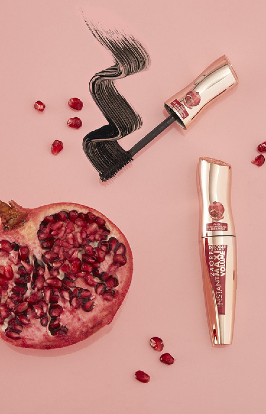 Mascara volume - 24Ore Instant Maxi Volume - Huile de grenade