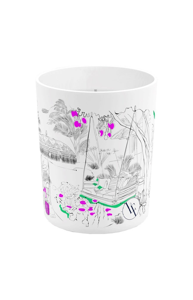 Bougie parfumée - Jardin exotique - Rhubarbe & mangue - 180 g