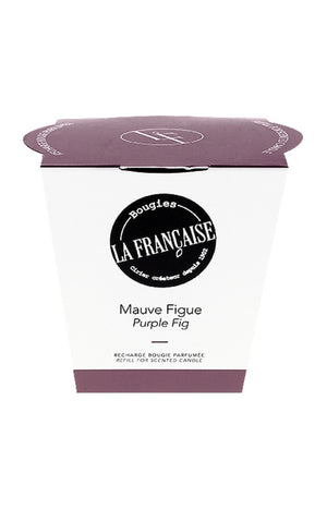 Recharge bougie parfumée - Mauve Figue - 200 g
