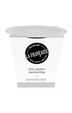 Recharge bougie parfumée - Gris Jasmin - 200 g