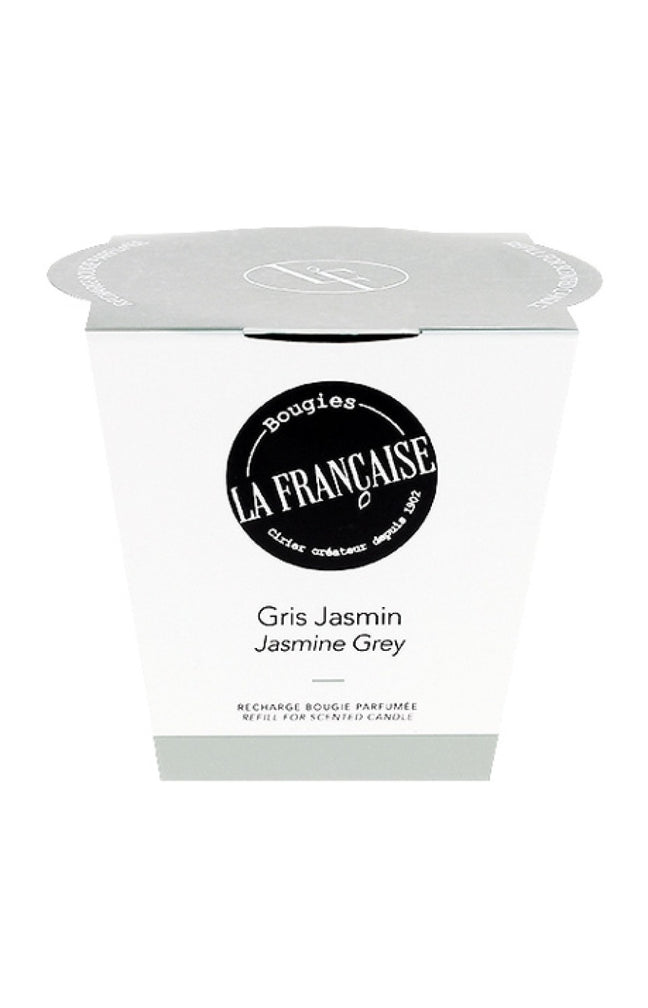 Recharge bougie parfumée - Gris Jasmin - 200 g