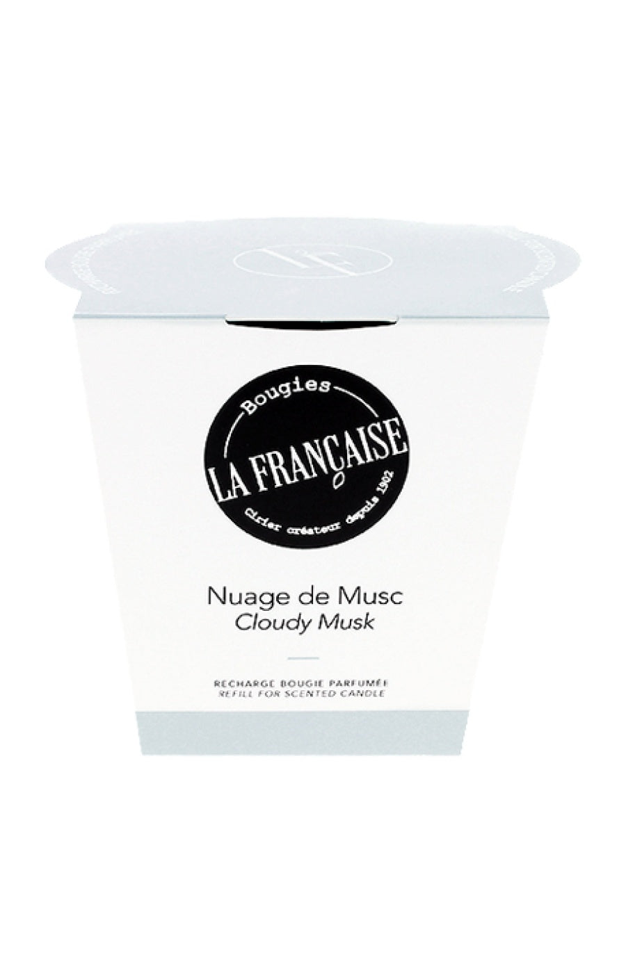 Recharge bougie parfumée - Nuage de musc - 200 g