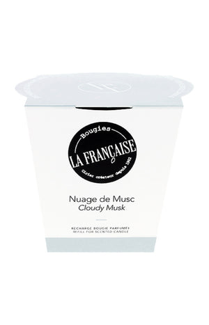 Recharge bougie parfumée - Nuage de musc - 200 g