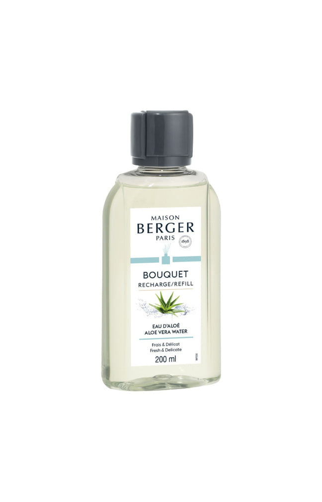 Recharge bouquet parfumé - Eau d'aloé - Floral aquatique - 200 ml
