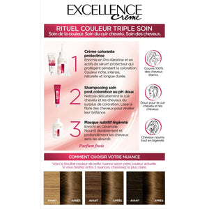 Coloration permanente - Excellence crème