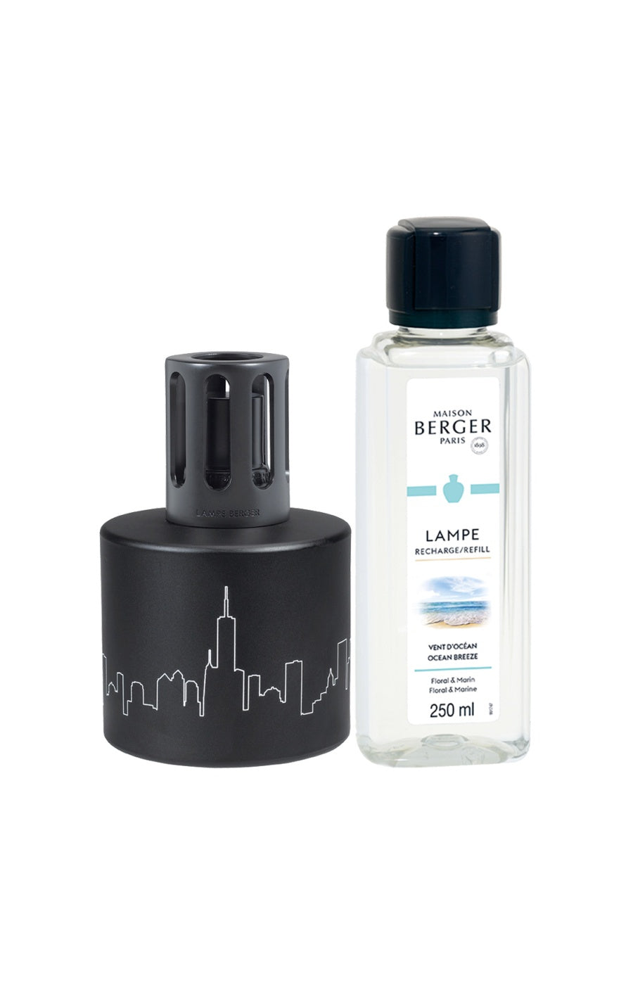 Coffret parfumé - Pure noir - Marine floral - 250 ml